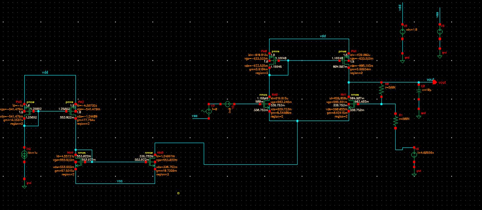 Designed Logic Gates AOI21 adn OAI21 using static Cmos Logic with layout